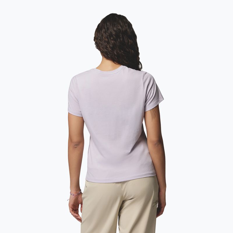 Women's T-shirt Columbia Ruby Springs Graphic Fitted lavender pearl/brandrise 3