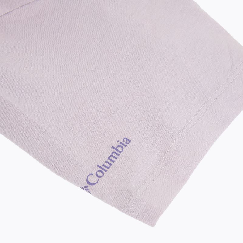 Women's T-shirt Columbia Ruby Springs Graphic Fitted lavender pearl/brandrise 4