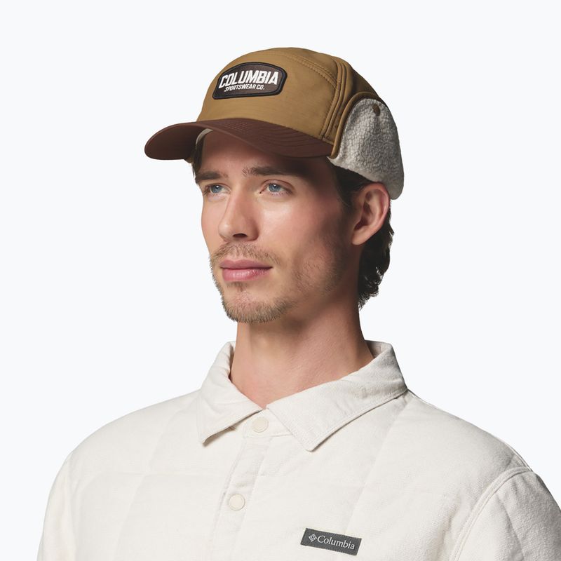 Baseball cap Columbia Landroamer Ear Flap delta tobacco/working badge 5