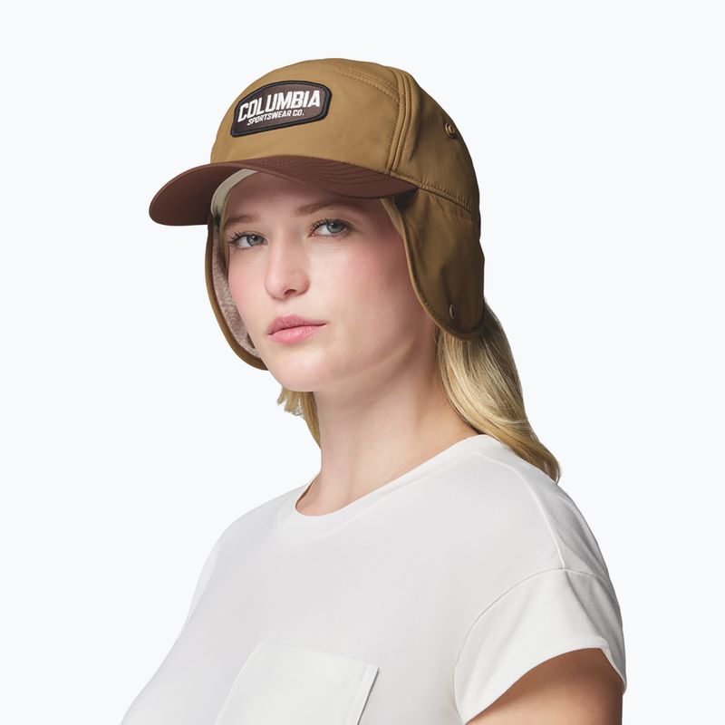 Baseball cap Columbia Landroamer Ear Flap delta tobacco/working badge 9