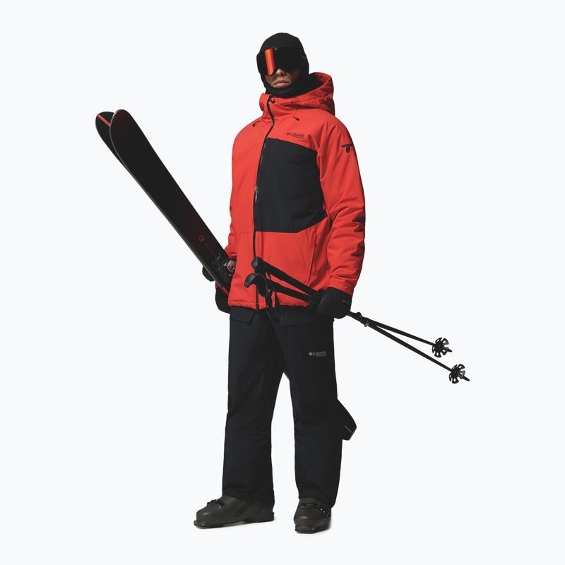 Men's ski jacket Columbia Winter District III super sonic/black 2