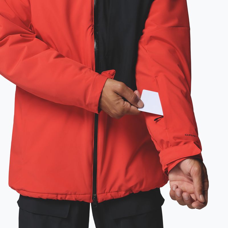 Men's ski jacket Columbia Winter District III super sonic/black 9