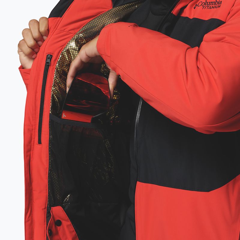 Men's ski jacket Columbia Winter District III super sonic/black 11
