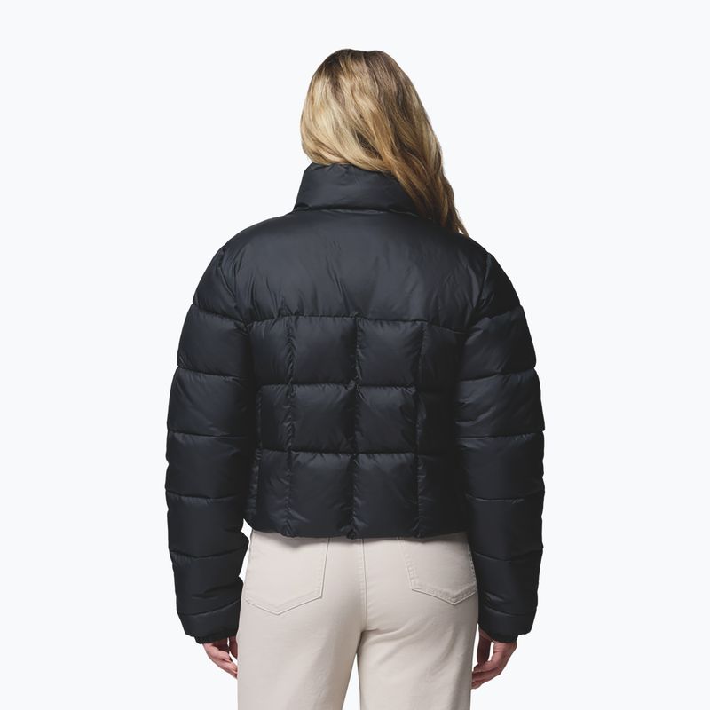 Women's insulated jacket Columbia Puffect III Cropped black 3