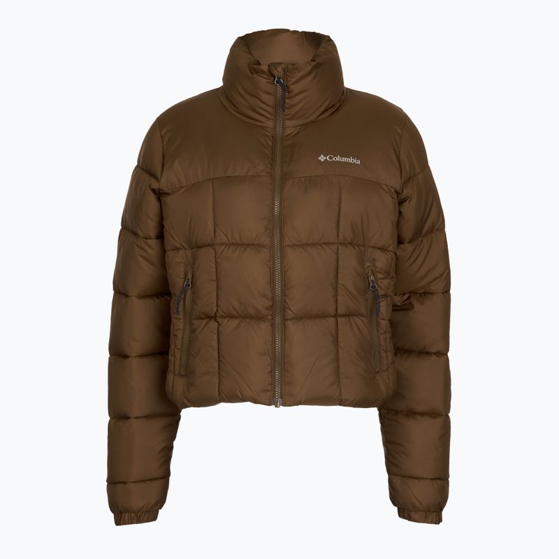 Women's insulated jacket Columbia Puffect III Cropped tobacco 7