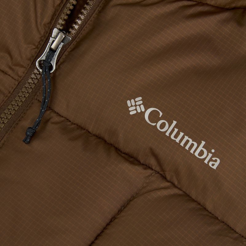 Women's insulated jacket Columbia Puffect III Cropped tobacco 9