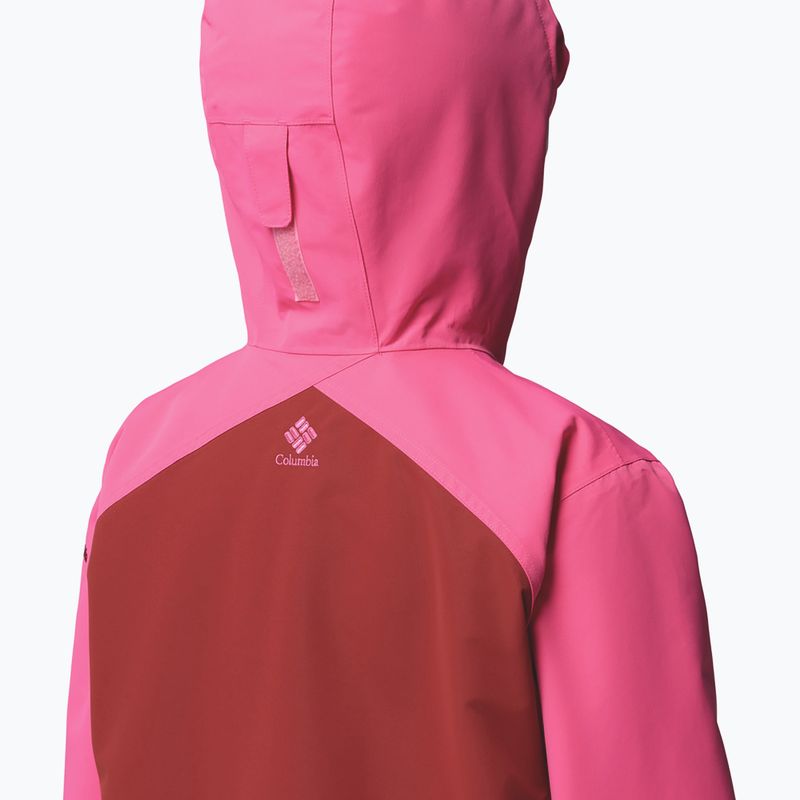 Women's snowboard jacket Columbia Coreshot Anorak red oxide/nico 7
