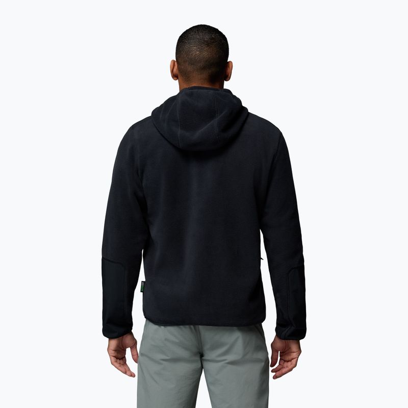 Men's fleece sweatshirt Columbia Pacific Arch 200 Hooded FZ Fleece Black 3
