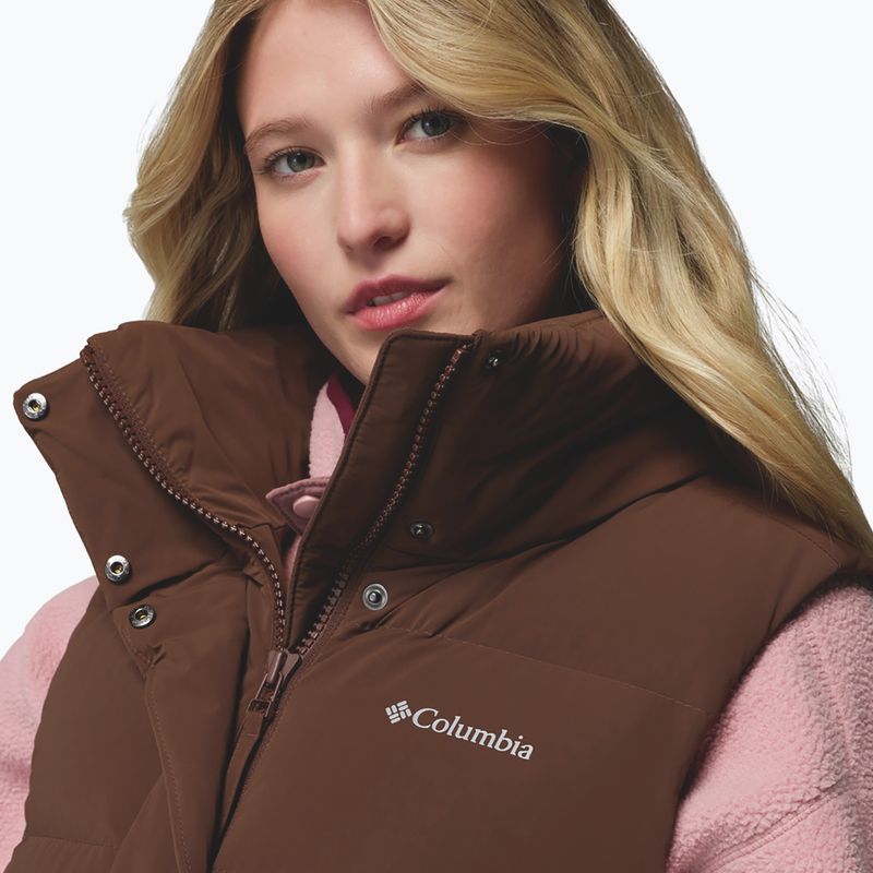 Women's gilet Columbia Amaze Puff tobacco 8