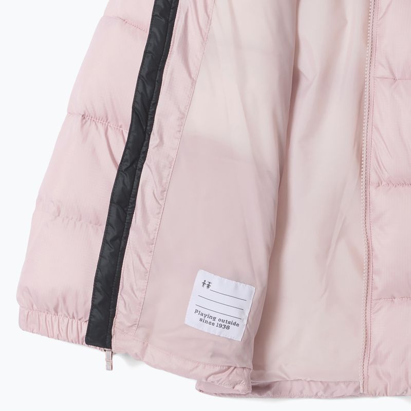 Children's insulated jacket Columbia Puffect Hooded Mineral Pink/Black 3