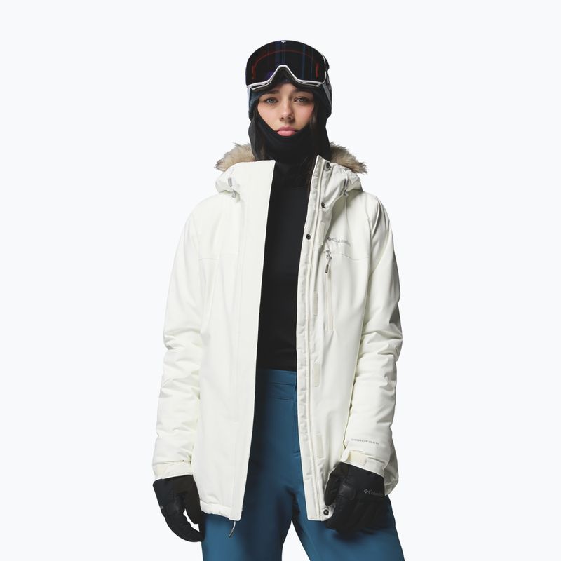 Women's ski jacket Columbia Ava Alpine II Ins sea salt 4