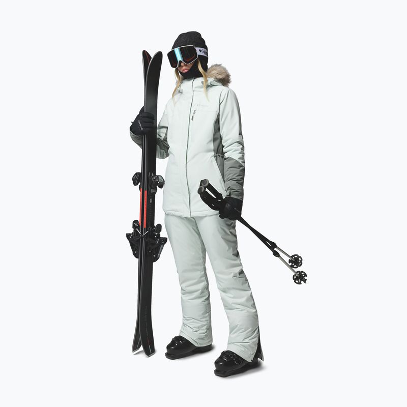 Women's ski jacket Columbia Ava Alpine II Ins tea light/sedona sage 2