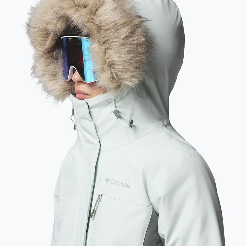 Women's ski jacket Columbia Ava Alpine II Ins tea light/sedona sage 7