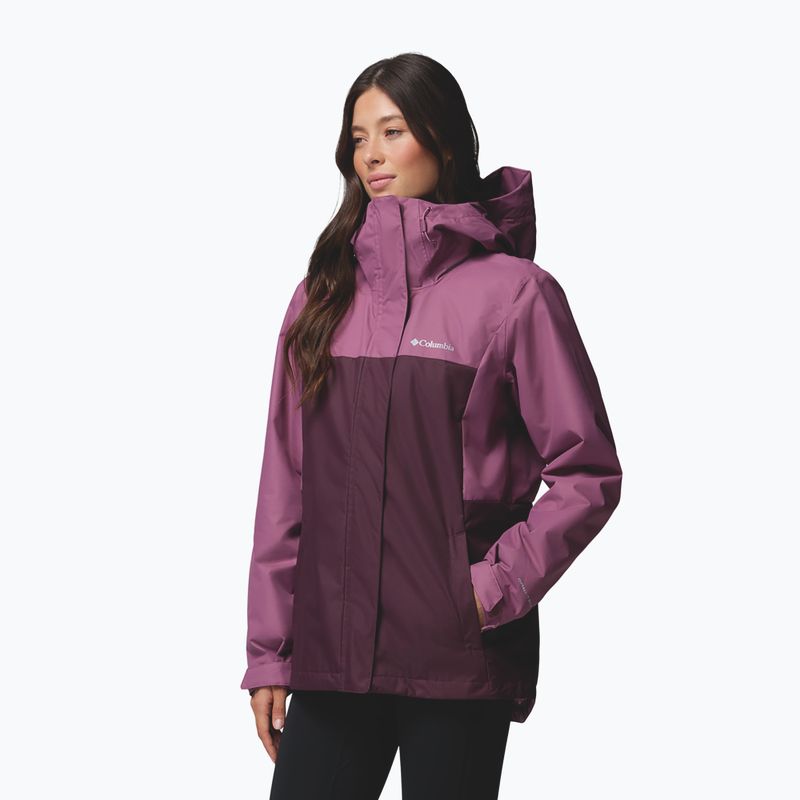 Women's 3-in-1 jacket Columbia Hikebound II Interchange antique mauve/moonvista 6
