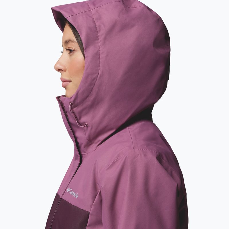 Women's 3-in-1 jacket Columbia Hikebound II Interchange antique mauve/moonvista 10