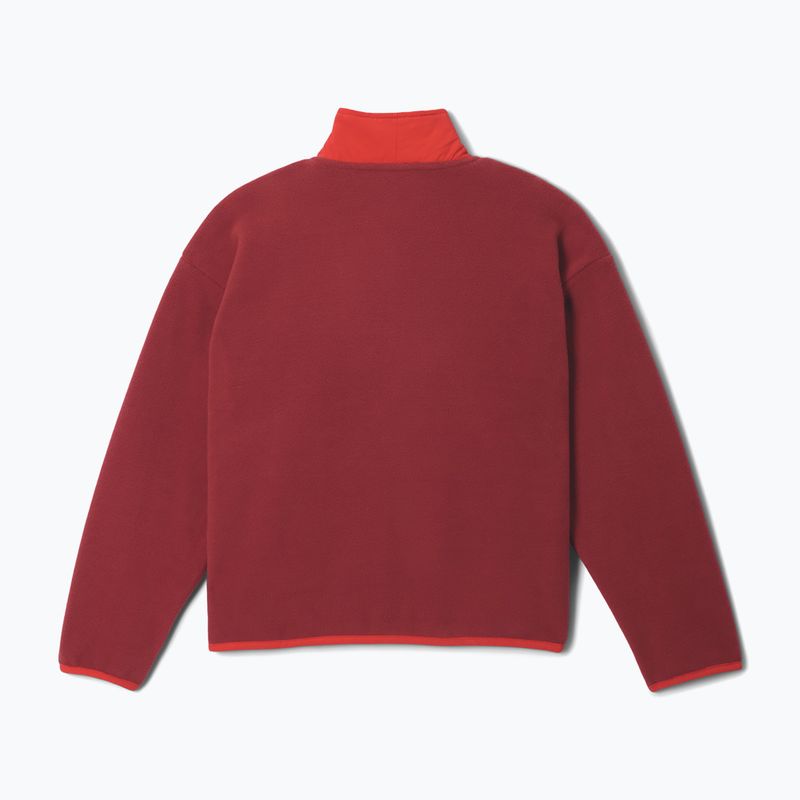 Children's fleece sweatshirt Columbia Sequoia Grove Full Zip Fleece red oxide/super sonic 2