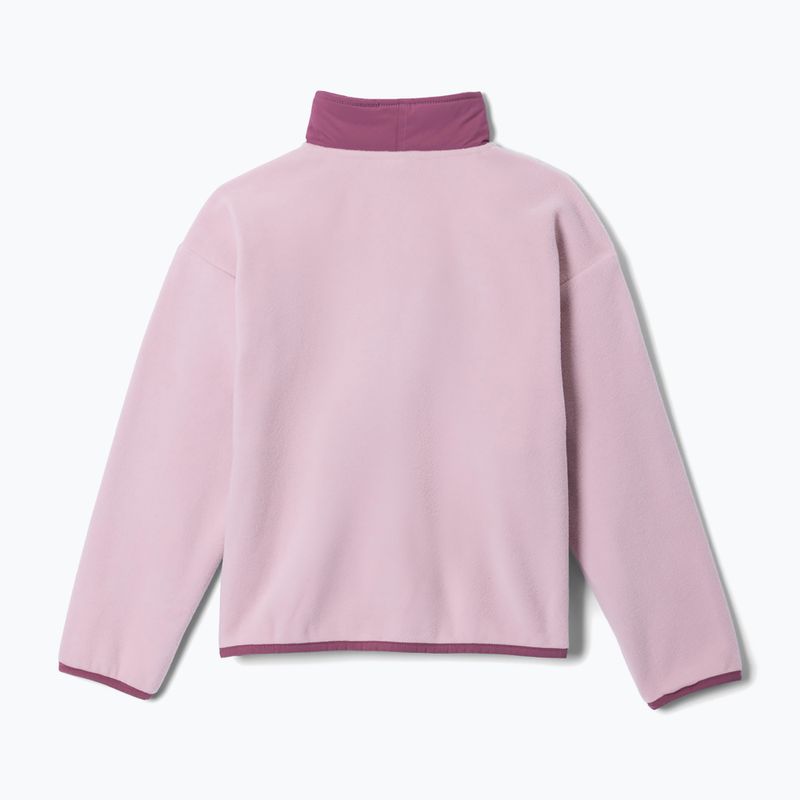 Children's fleece sweatshirt Columbia Sequoia Grove Full Zip Fleece mineral pink/antique mauve 2