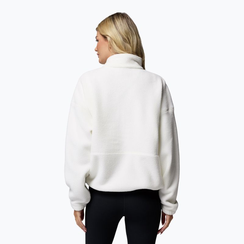 Women's fleece sweatshirt Columbia Timber Meadow MTR Fleece HZ sea salt 3