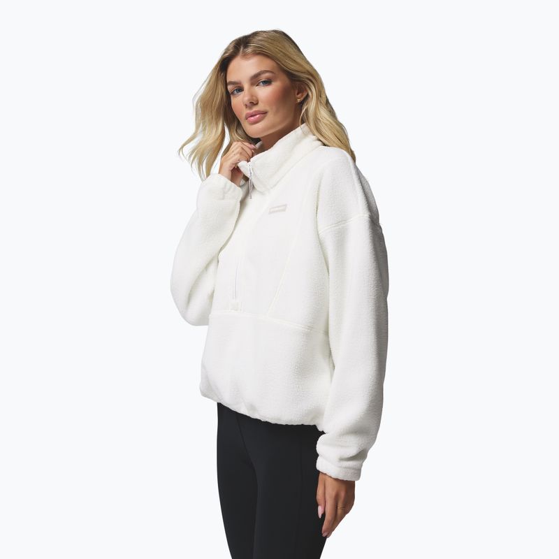 Women's fleece sweatshirt Columbia Timber Meadow MTR Fleece HZ sea salt 4