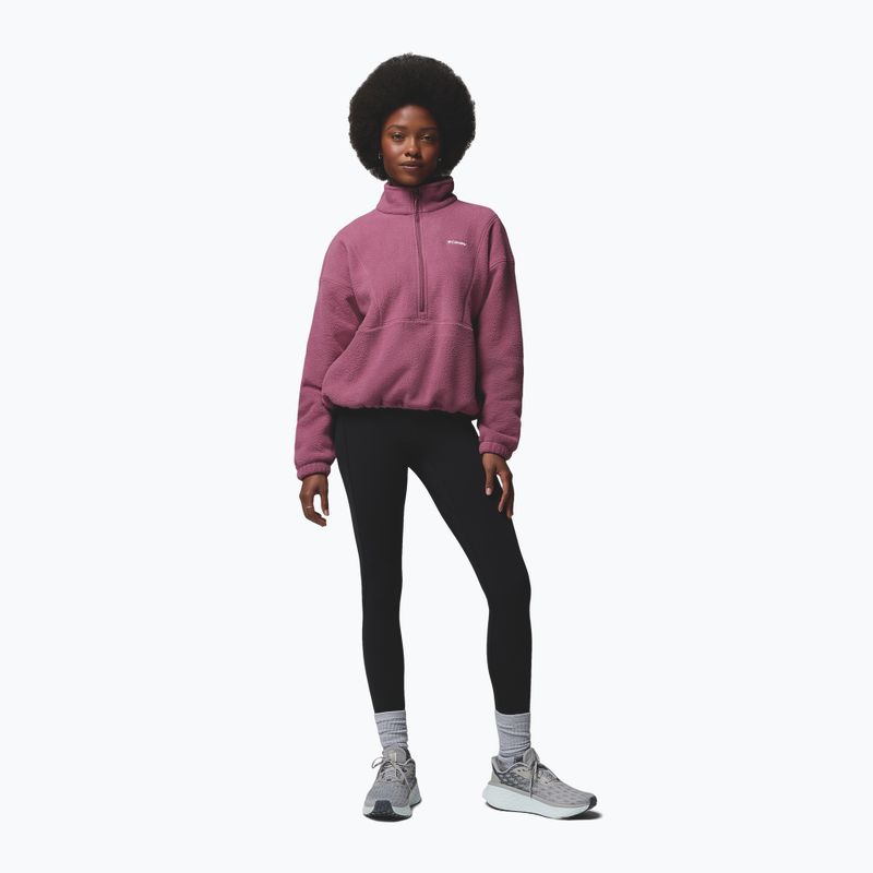 Women's fleece sweatshirt Columbia Timber Meadow MTR Fleece HZ antique mauve 2