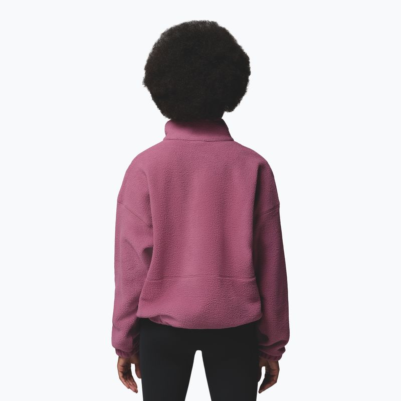 Women's fleece sweatshirt Columbia Timber Meadow MTR Fleece HZ antique mauve 3