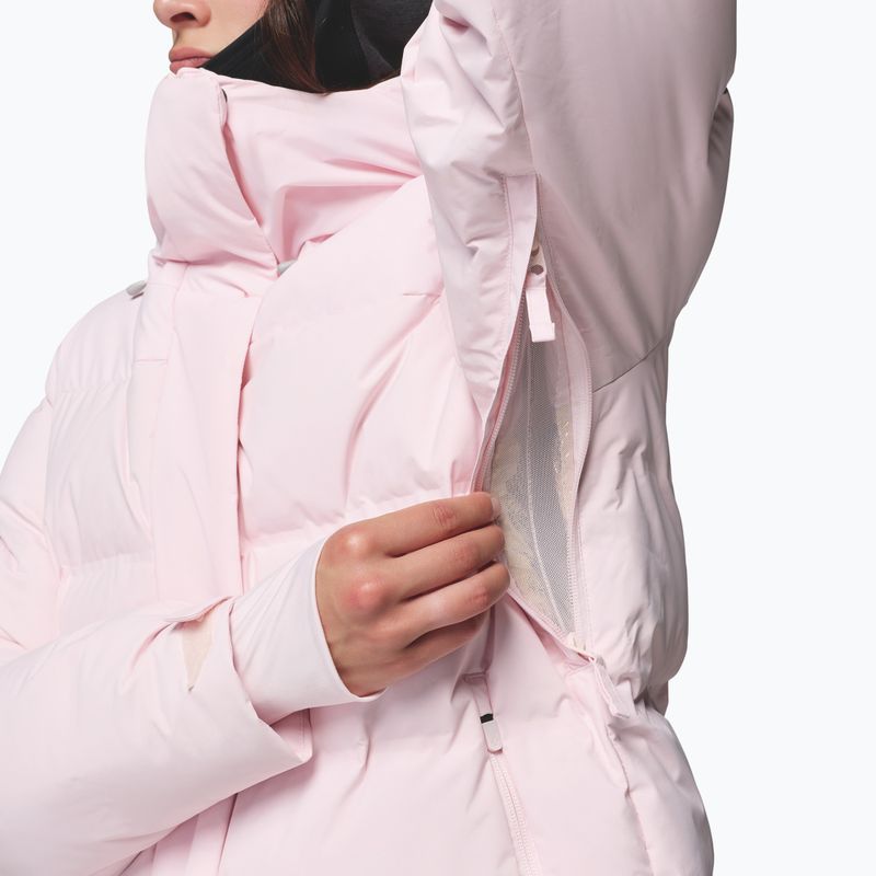 Women's ski jacket Columbia Roffe Ridge Down Heat Seal powder pink 9