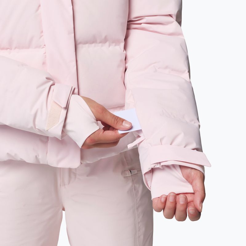 Women's ski jacket Columbia Roffe Ridge Down Heat Seal powder pink 10