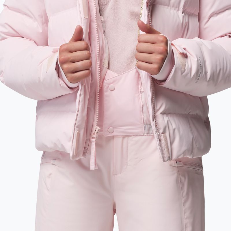 Women's ski jacket Columbia Roffe Ridge Down Heat Seal powder pink 12