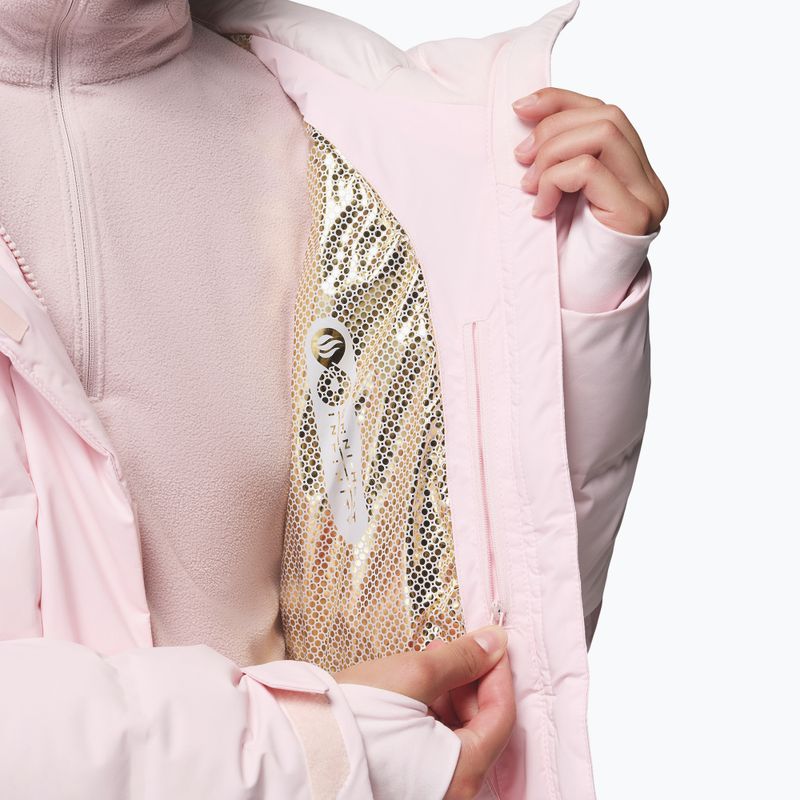 Women's ski jacket Columbia Roffe Ridge Down Heat Seal powder pink 14