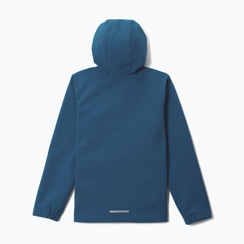 Children's softshell jacket Columbia Ascender Hooded Softshell phoenix blue 2