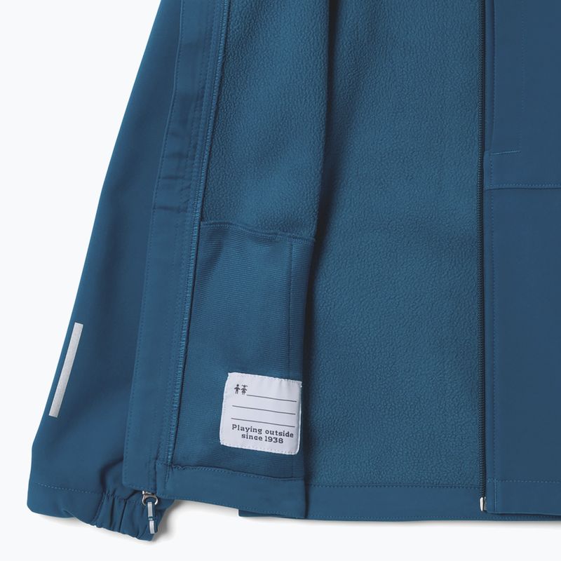 Children's softshell jacket Columbia Ascender Hooded Softshell phoenix blue 3
