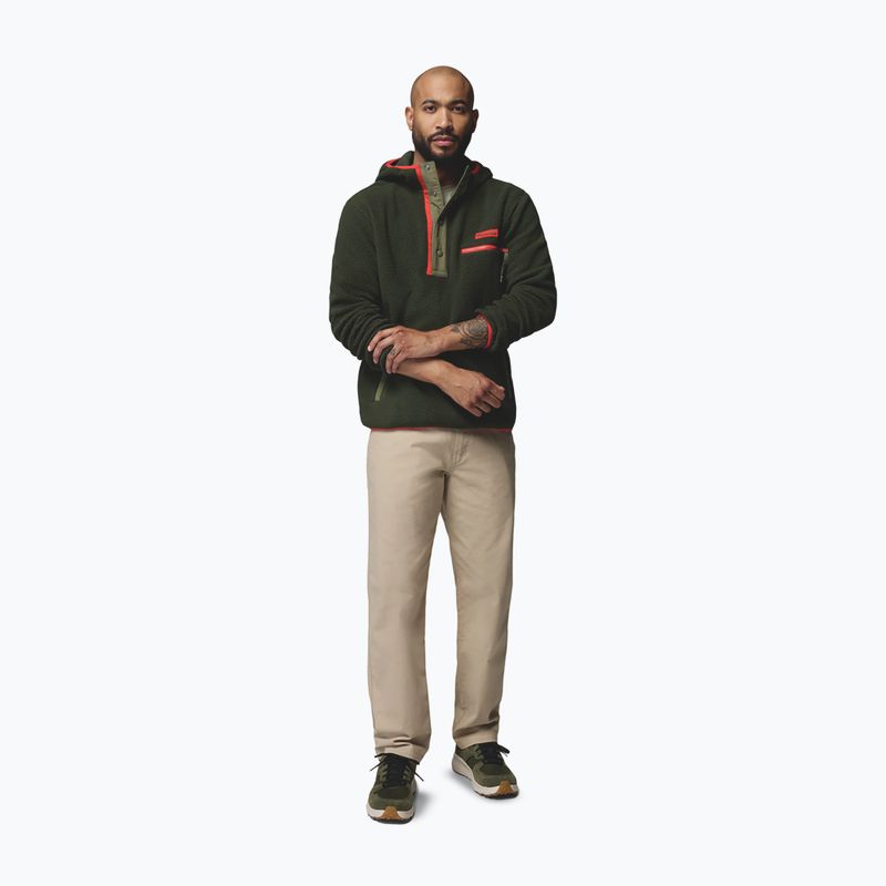 Men's fleece sweatshirt Columbia Helvetia II Hoodie Greenscape 2