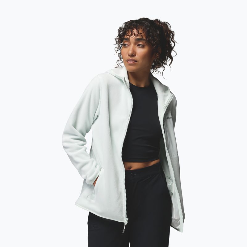Women's fleece sweatshirt Columbia Pacific Arch 200 Hooded Full Zip Fleece tea light 4