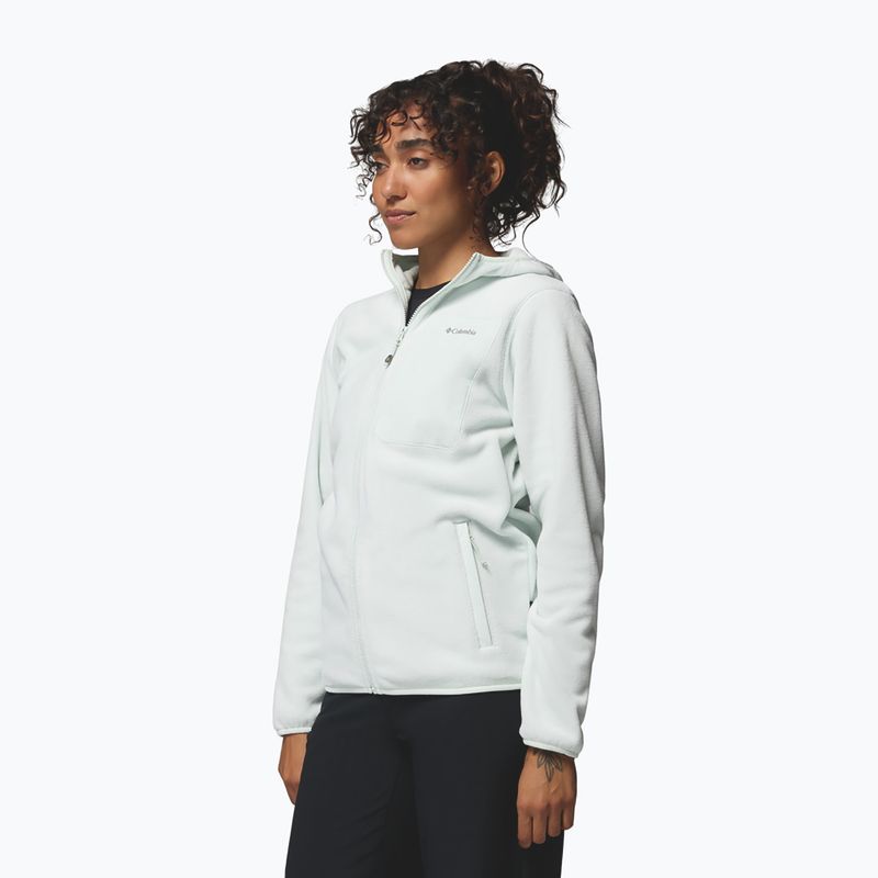 Women's fleece sweatshirt Columbia Pacific Arch 200 Hooded Full Zip Fleece tea light 5