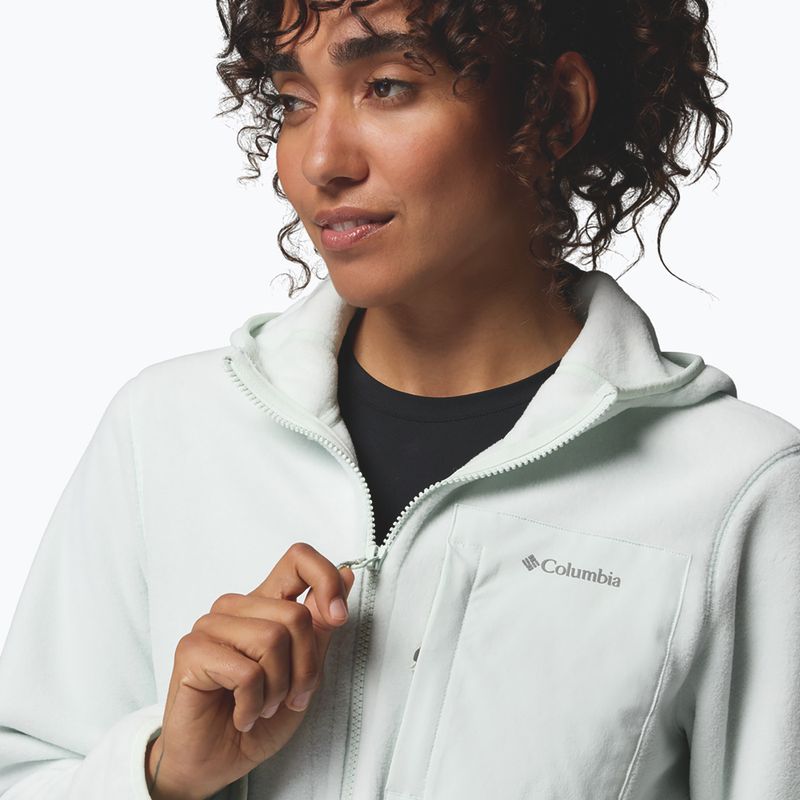 Women's fleece sweatshirt Columbia Pacific Arch 200 Hooded Full Zip Fleece tea light 6