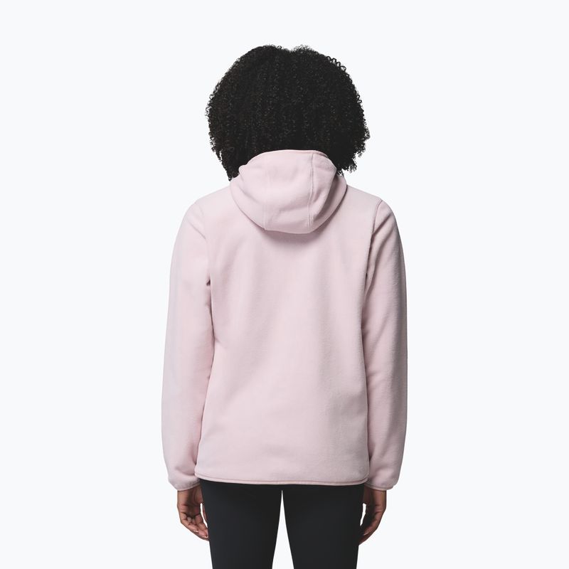 Women's fleece sweatshirt Columbia Pacific Arch 200 Hooded Full Zip Fleece mineral pink 3