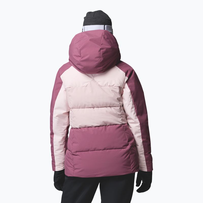 Women's ski jacket Columbia Ava Alpine Puffer antique mauve/powder pink/mineral pink 3