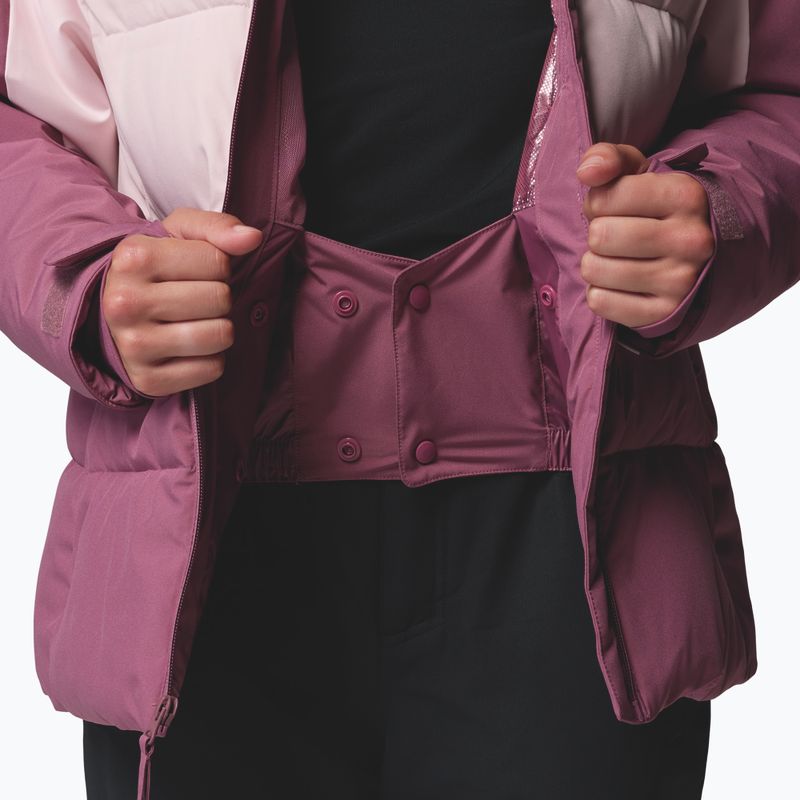 Women's ski jacket Columbia Ava Alpine Puffer antique mauve/powder pink/mineral pink 9