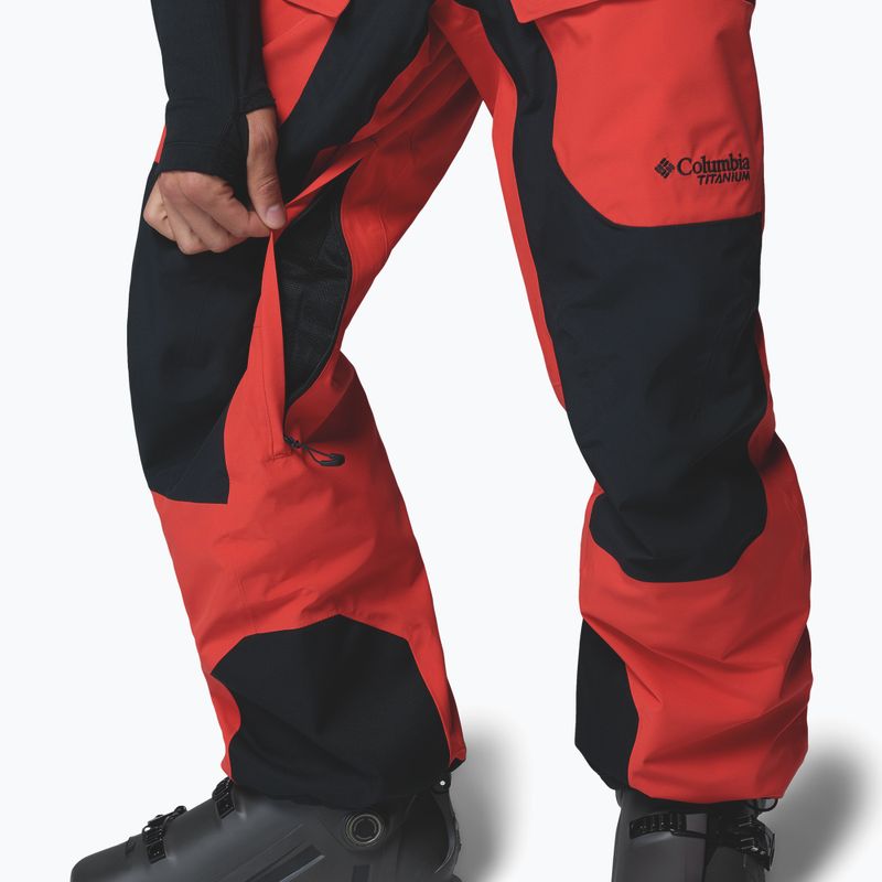 Men's snowboard trousers Columbia Winter District super sonic/black 11