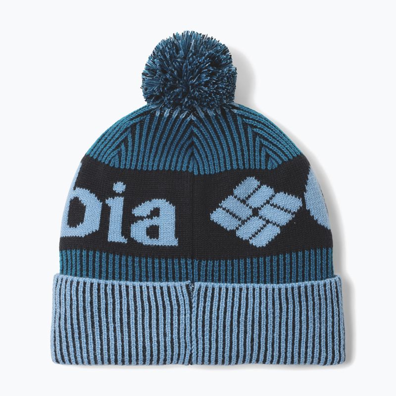Winter hat Columbia Polar Powder III rainy day/phoenix blue/black 3