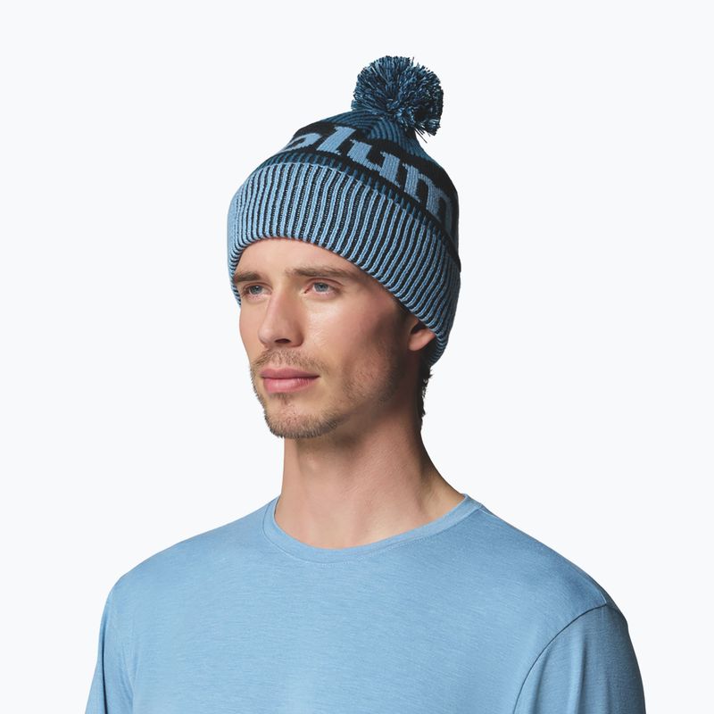 Winter hat Columbia Polar Powder III rainy day/phoenix blue/black 4