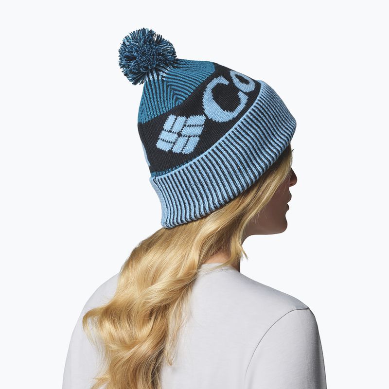 Winter hat Columbia Polar Powder III rainy day/phoenix blue/black 7