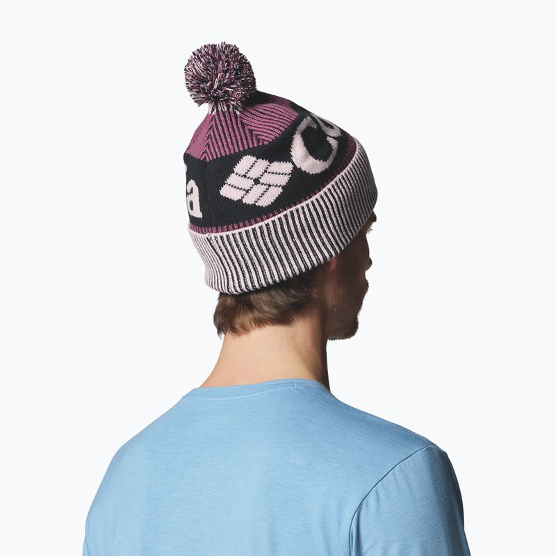 Winter hat Columbia Polar Powder III mineral pink/antique mauve, 5