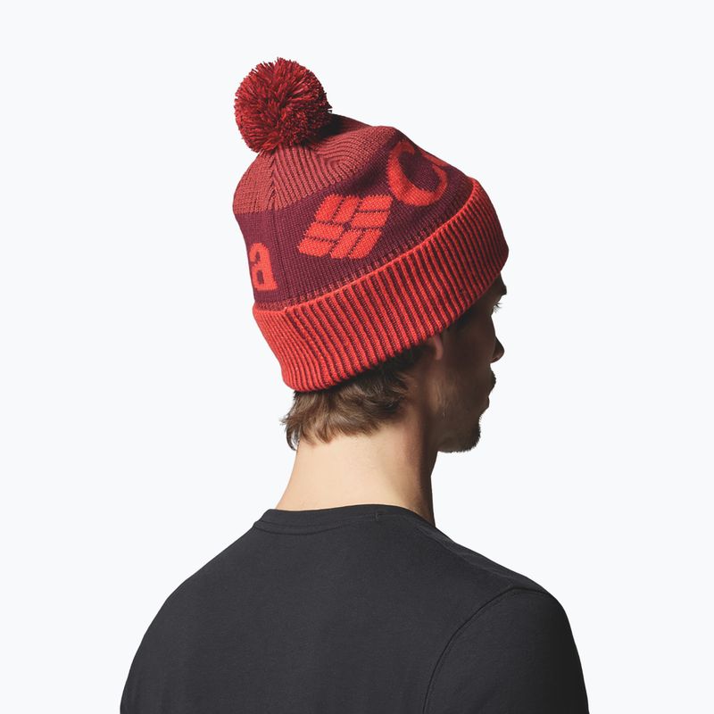 Winter hat Columbia Polar Powder III super sonic/red oxide/rich wine 5