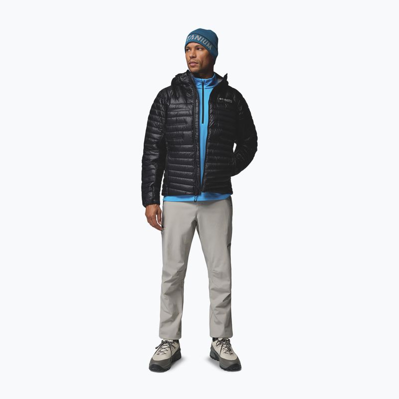 Men's down jacket Columbia Endevour Mountain Down Hooded black 2