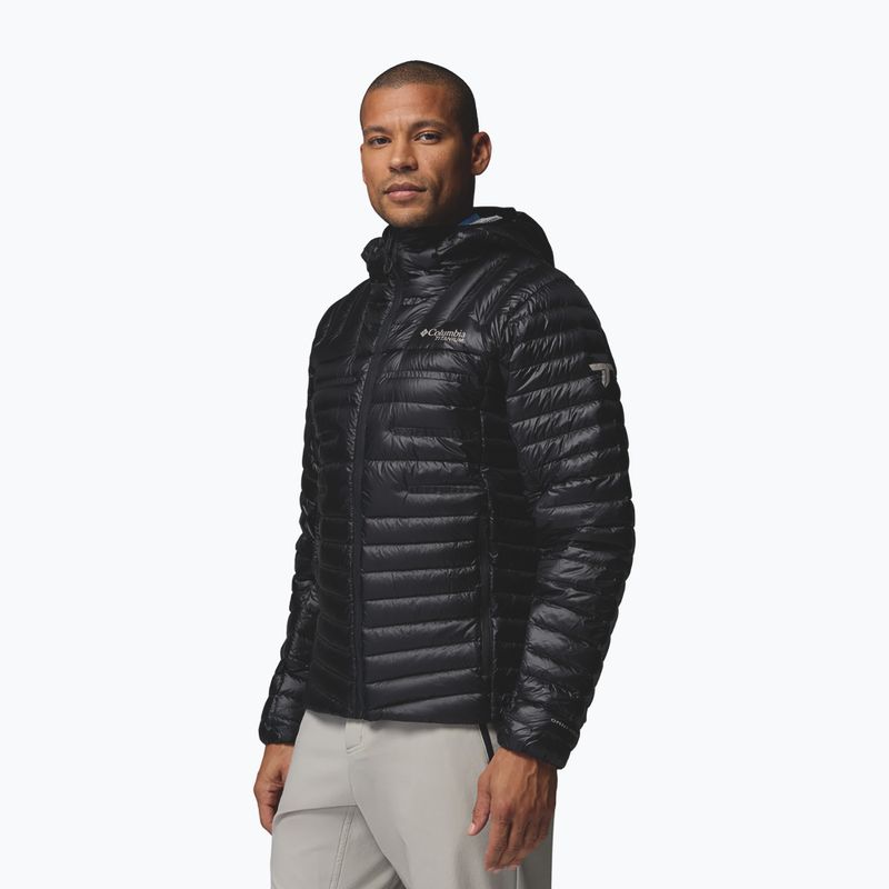 Men's down jacket Columbia Endevour Mountain Down Hooded black 5