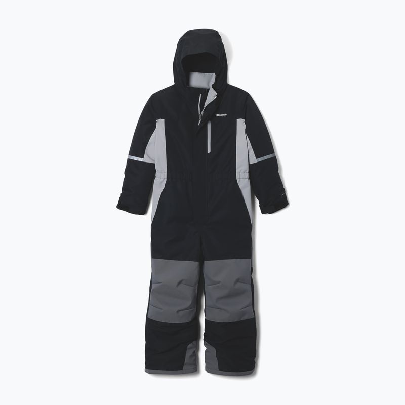 Children's ski suit Columbia Buga IV SUIT black/city grey/columbia grey