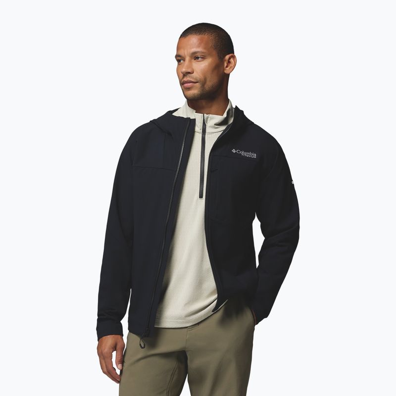 Men's softshell jacket Columbia Tennen Mountain Hooded Softshell black 4