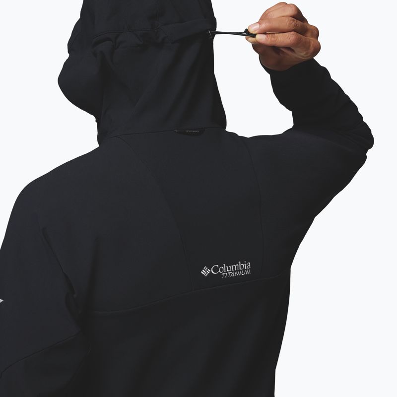 Men's softshell jacket Columbia Tennen Mountain Hooded Softshell black 8