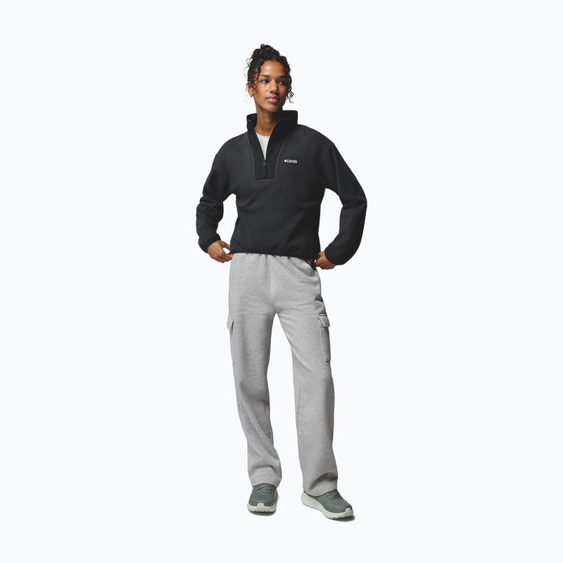 Women's fleece sweatshirt Columbia Sequoia Grove II Half Zip Fleece Black 2